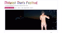 Desktop Screenshot of midwestmensfestival.com